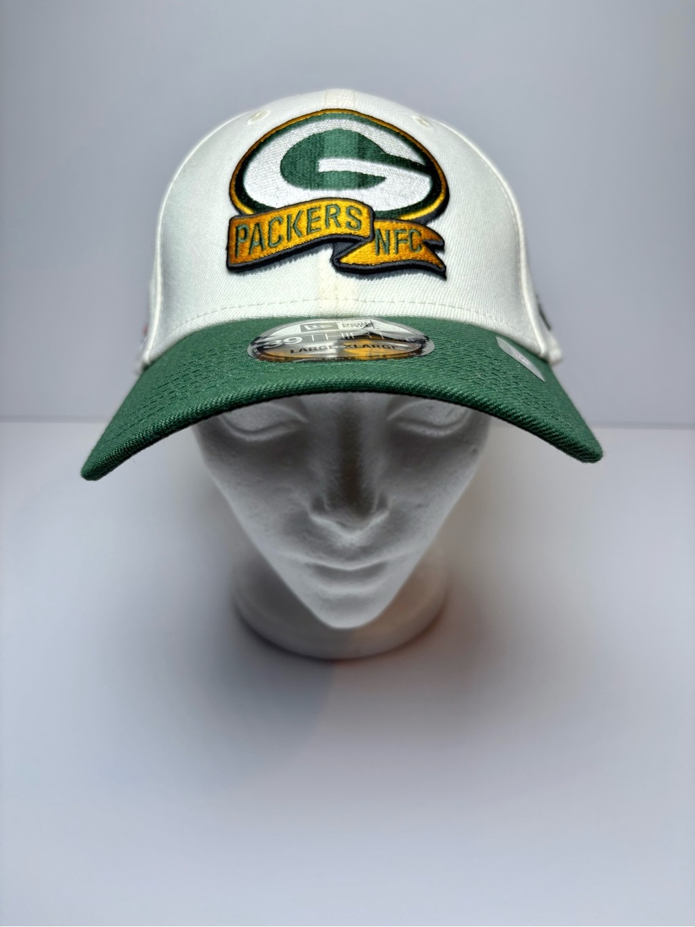 Green Bay Packers NFC 2022 New Era 39THIRTY NFL Sideline On-Field Cap Large/XL